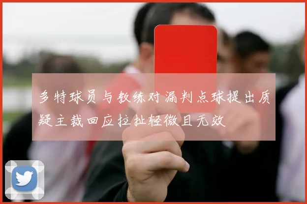 多特球员与教练对漏判点球提出质疑主裁回应拉扯轻微且无效